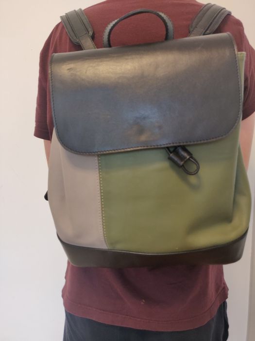 Rucsac Il Passo piele naturala