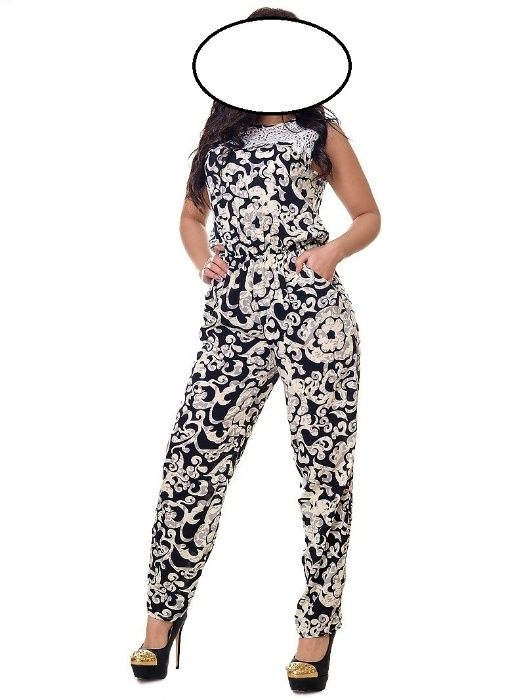 salopeta dama cu broderie