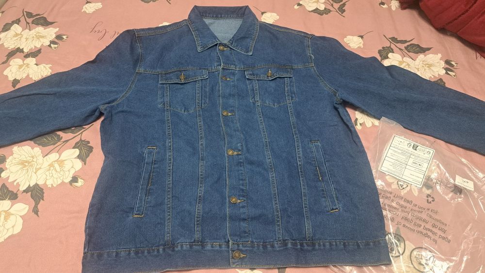 Джинсвая куртка мужская,