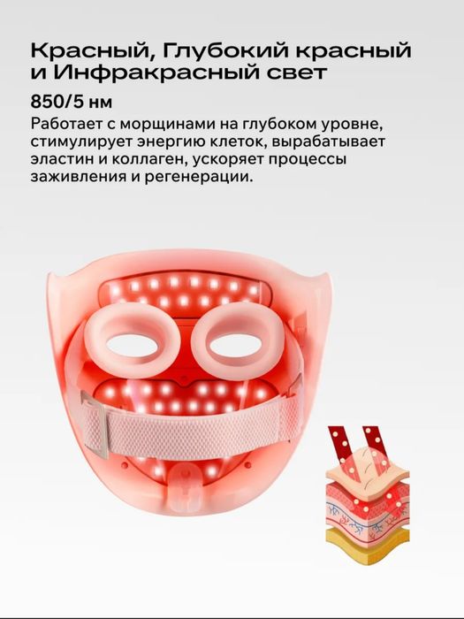 Yuz uchun LED MASKA