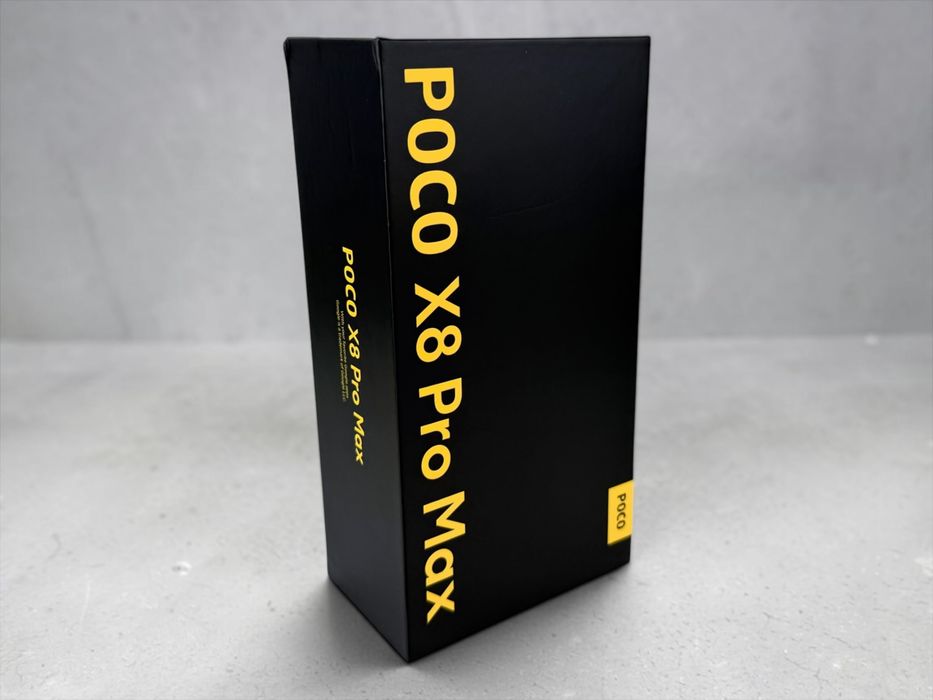 ЧИСТО НОВ! Xiaomi Poco X8 Pro Max 256GB 12GB RAM Orange 2г. Гаранция!