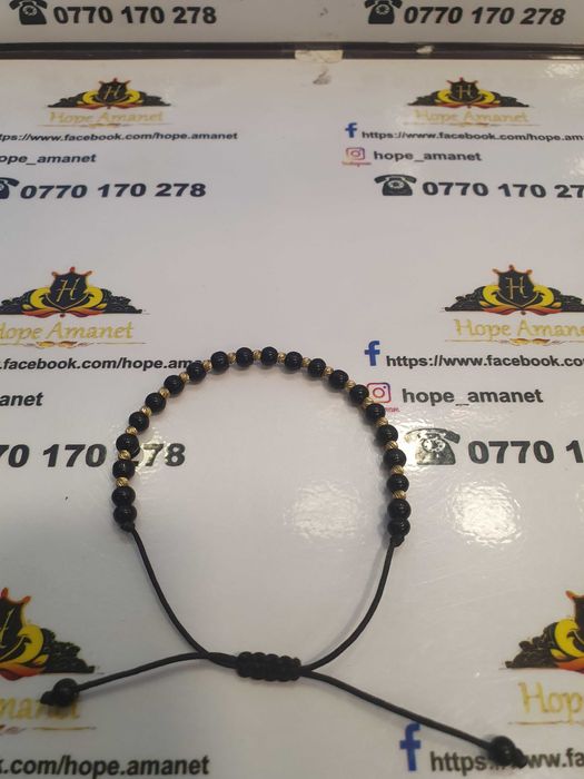 Hope Amanet P13/Bratara snur cu pietre