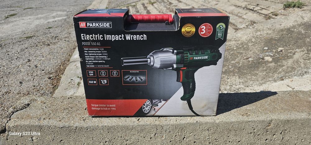 Електрически ударен гайковерт Parkside PDSSE 550 A1,