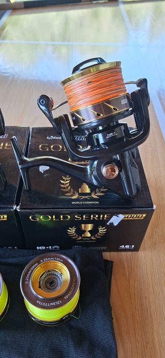 Vand Doua Mulinete Team Feeder Gold Serie 6000