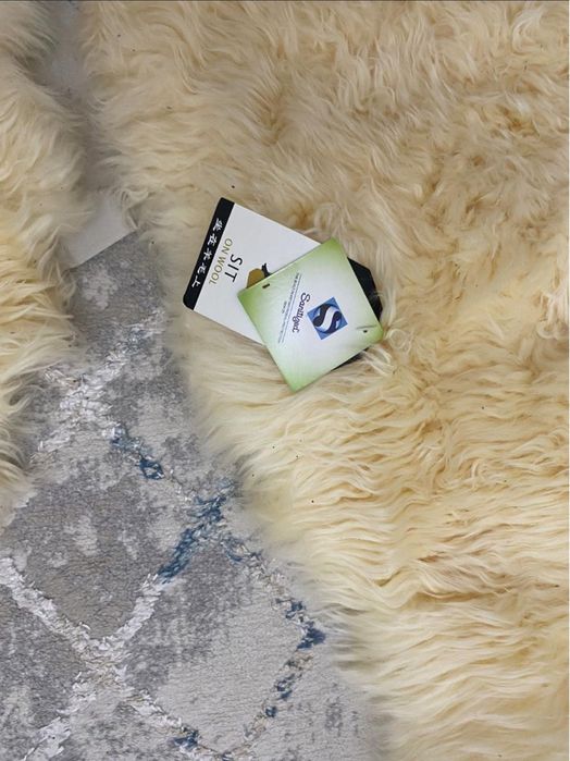 Чехол для авто овечья шерсть