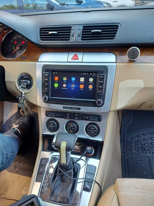 Navigatie Android Passat Golf Seat Skoda Waze YouTube GPS BT