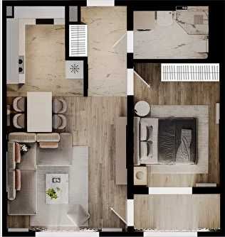 Премиум квартира 2 хона УГАМ РИВЕРда, дарё бўйида, ресторан, бассейн..