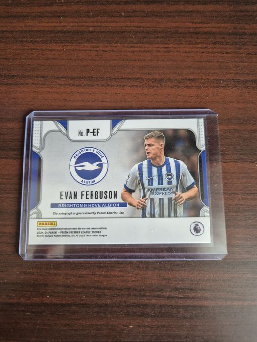Evan Ferguson Panini auto