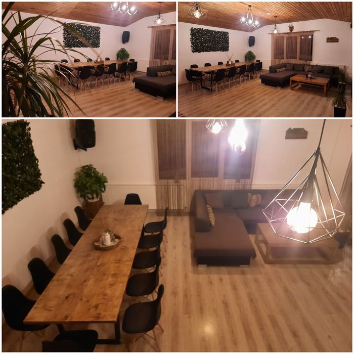 Cabana de închiriat cu piscina  interioara