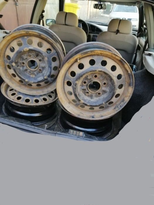 Железни джанти 15 цола за ХЮНДАЙ - 4 броя