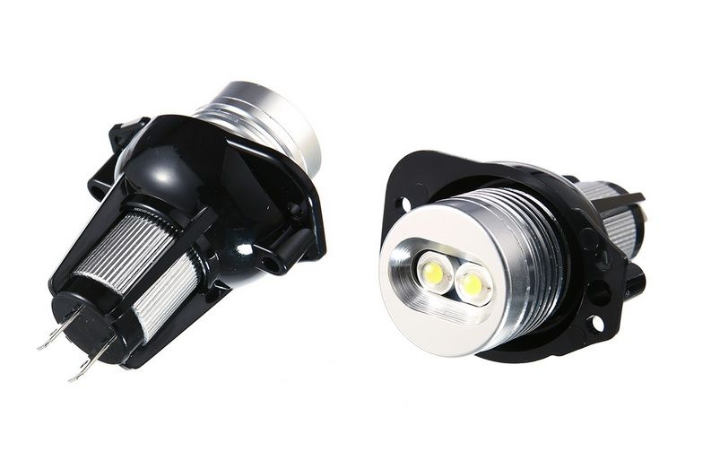 Set 2 buc led marker Alb angel eyes 12W BMW seria 3 E90/ E91