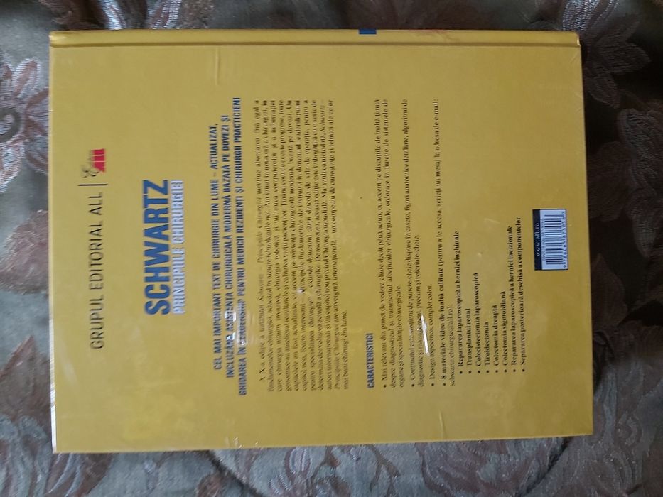 vand carte noua SCHWARTZ. Principiile chirurgiei