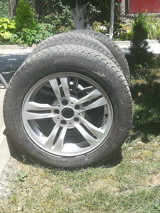 Оригинални джанти 17" със зимни гуми Gislaved за BMW X3/E83/