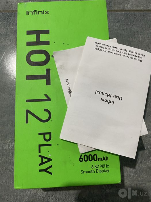 Infinix Hot 12 play гарантия