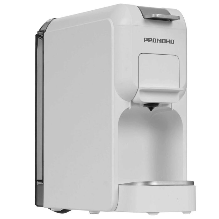 Кофемашина капсульная Redmond CM713 белый, бежевый, серо-коричневый