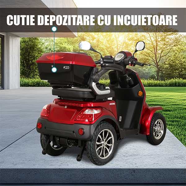 Scuter Cvadriciclu Electric Samus Arizona 1000-60V 20A Red Nou Brasov