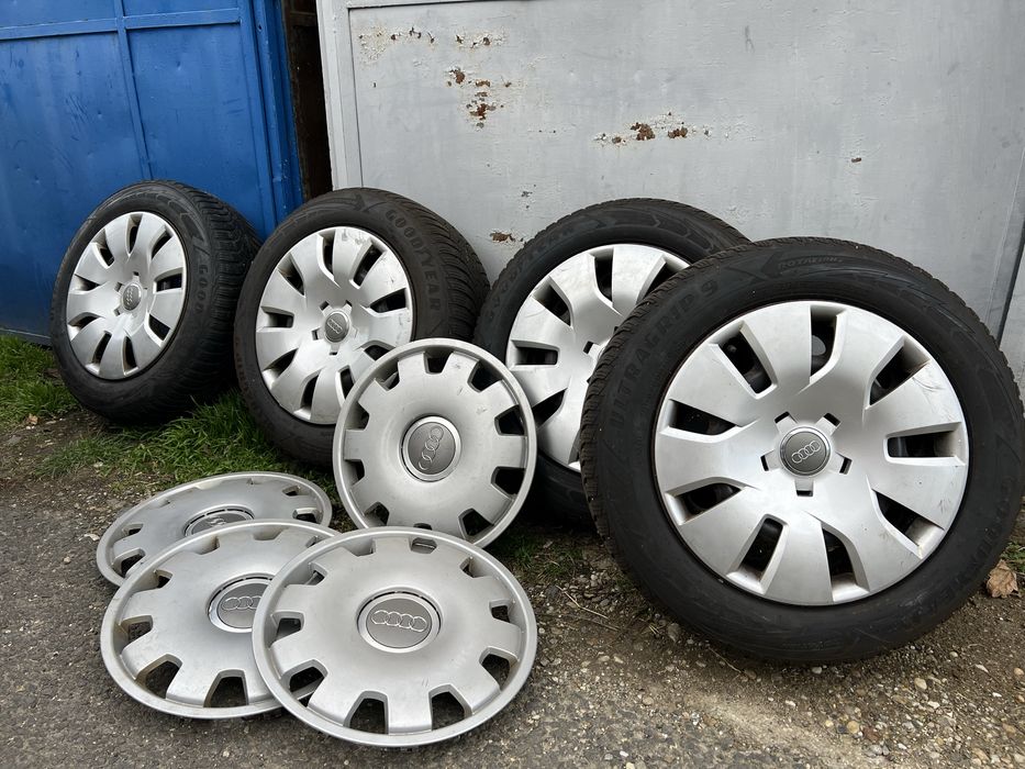 Vand 4 jante cu cauciucuri de iarna