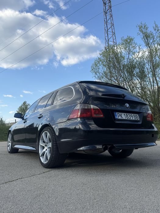 BMW E61 535d РЪЧКА,САМО НА ЗАДНО!!!