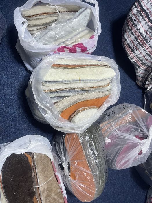 Продвм стелки коженные и с мехом