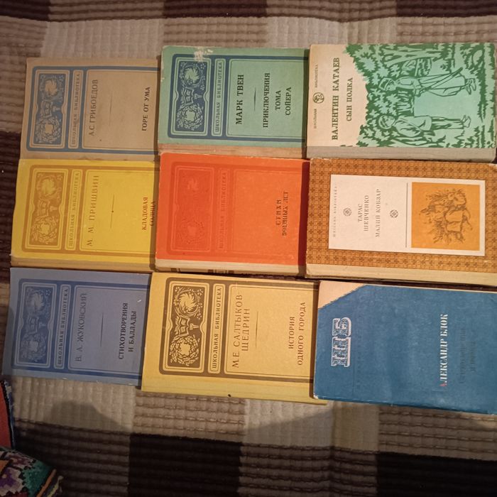 Книги школьный программы