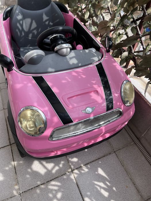 Детска кола за бутане тип Mini розова