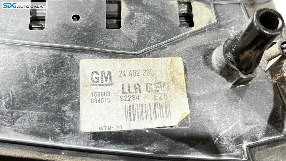 Oglinda Electrica Dreapta Opel Zafira A 1999 - 2005 Culoare Negru Carbon Cod 24 462 380 [L5729]