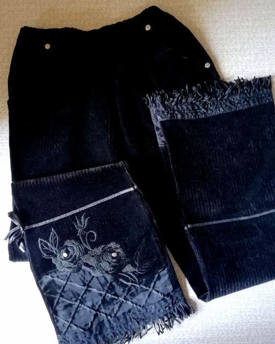 Брючки нарядные на девочку