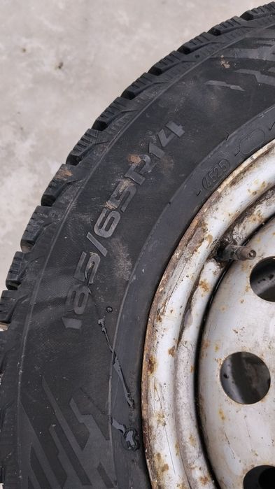 Колесо в сборе зимний