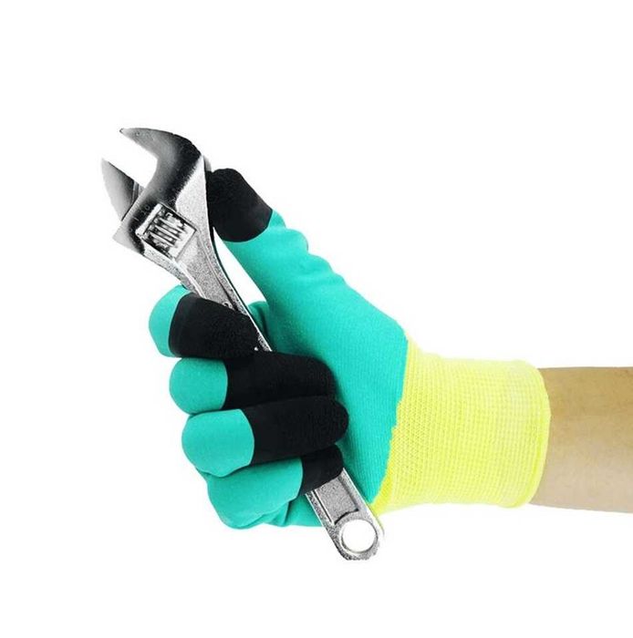 Работни Ръкавици, Латекс, Безшевни, Плетени, Автомонтьорски, Защита