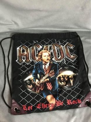 мешка/ раница с щампа  ACDC