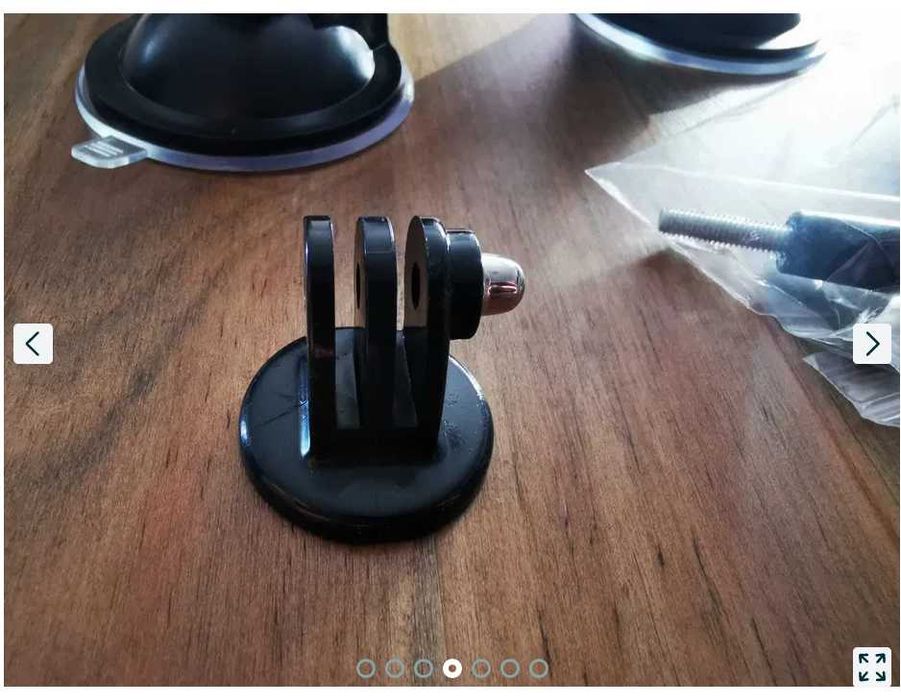 Ventuza pentru masina tripla camera actiune GoPRO Hero insta360 auto