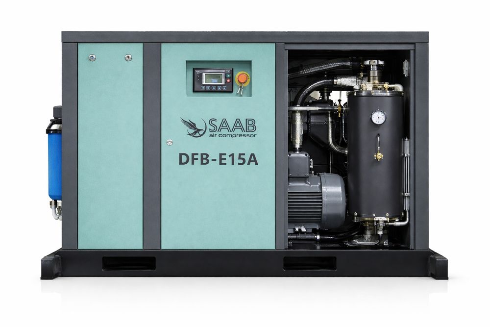 Винтовой воздушный компрессор 11кв vintovoy havo kompressor Saab 11kw