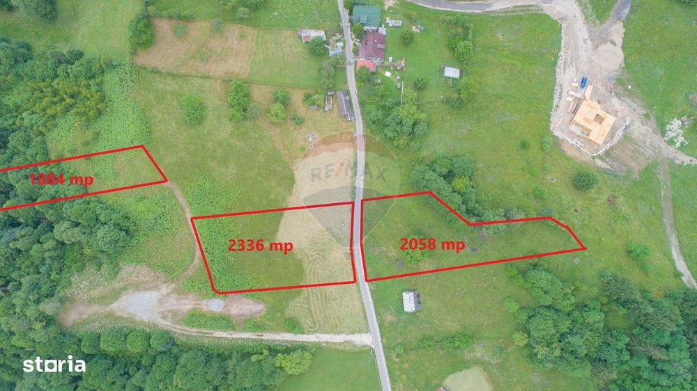 Teren2058mp Dambovicioara la poalele parcului National Piatra Craiului