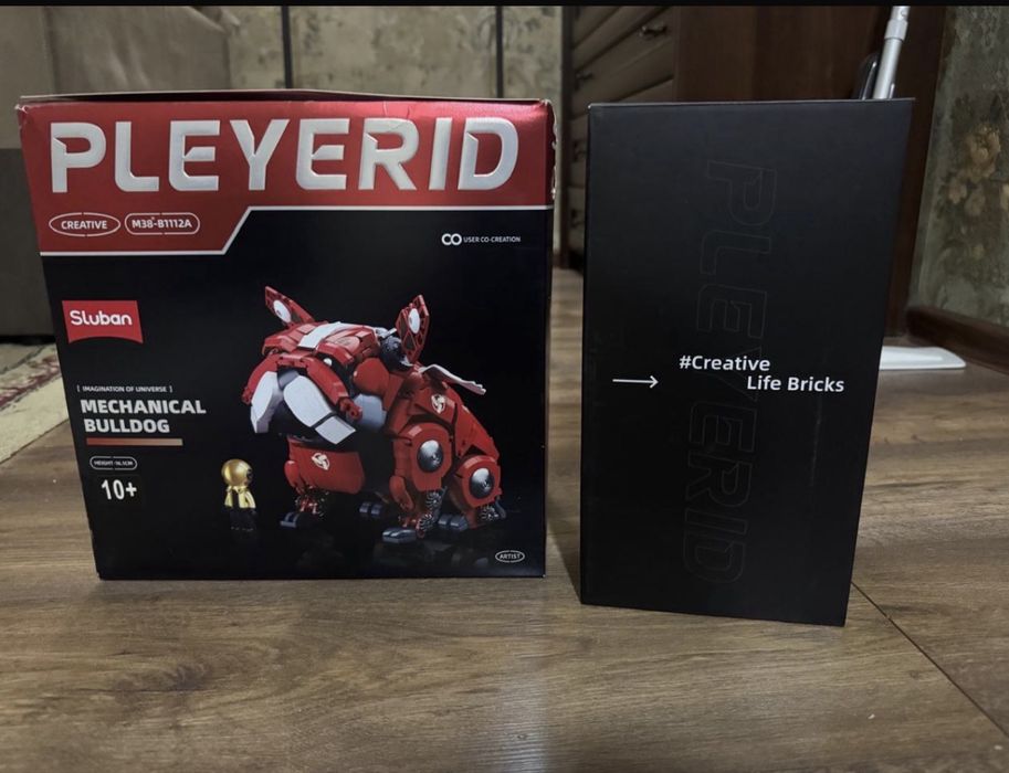 Конструктор SLUBAN Mechanical Bulldog — 890 деталей