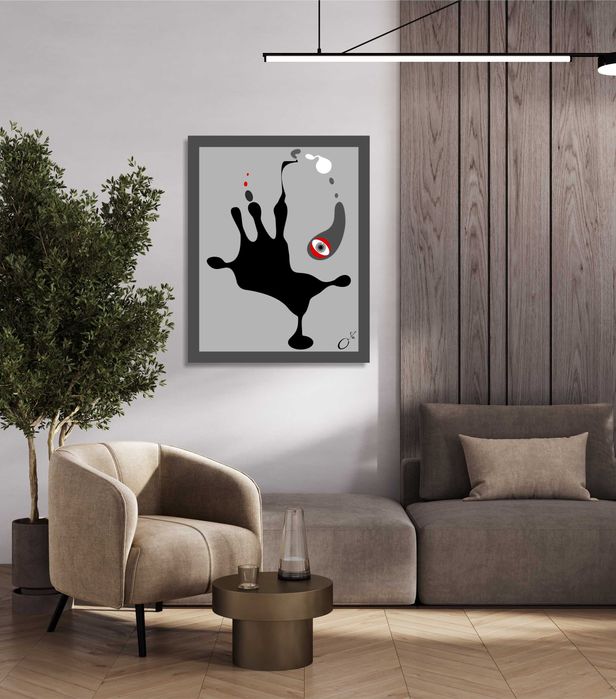 Картина "Схватиться за вечность" (печать на холсте/плотная бумага)