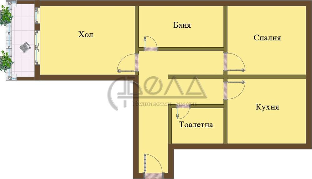 Продава се Двустаен апартамент в София, Сухата река - 62 кв.м за 2000 €/кв.м - Снимка #8