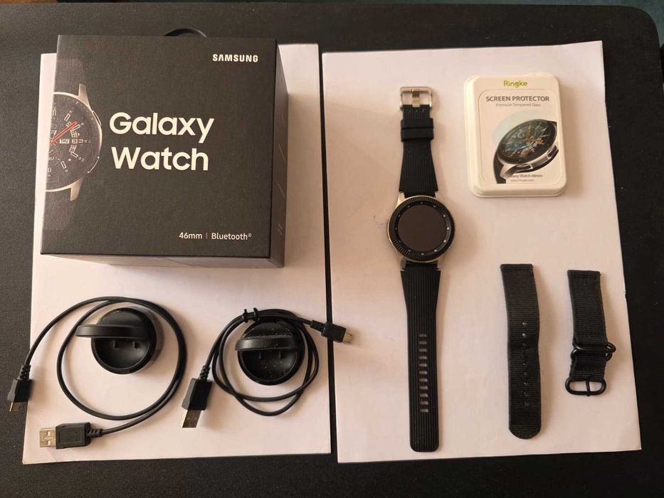 Samsung Galaxy Watch 46mm Silver – SM‑R800NZSAROM