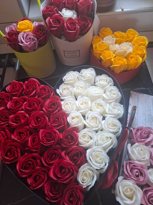 Trandafiri din sapun