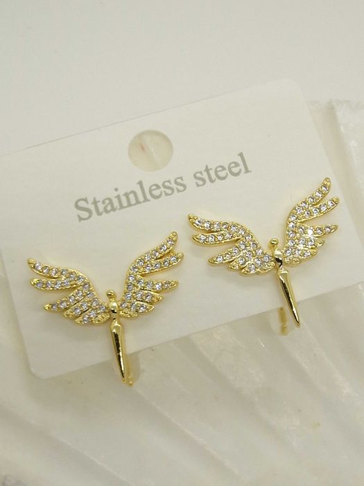 Angel Wings Stud Earrings | обеци с ангелски крила