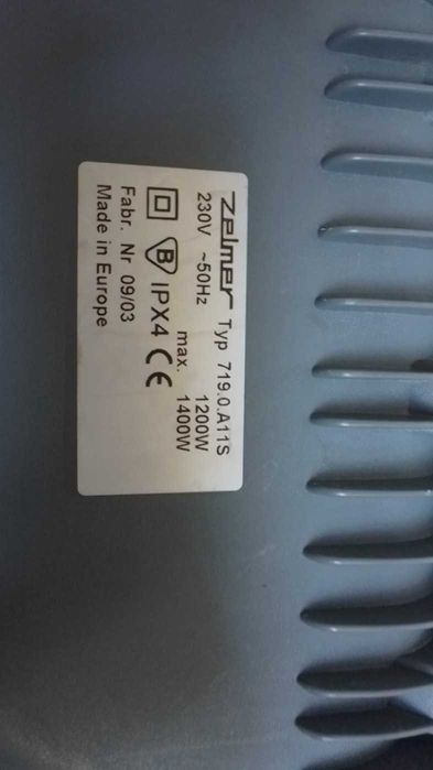 Части за Zelmer - Delfin