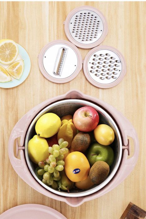 Продам дуршлаг-миску-терку 3в1