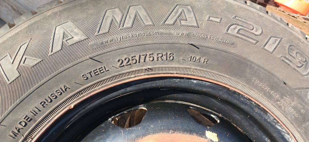 Колесо в сборе на Уаз