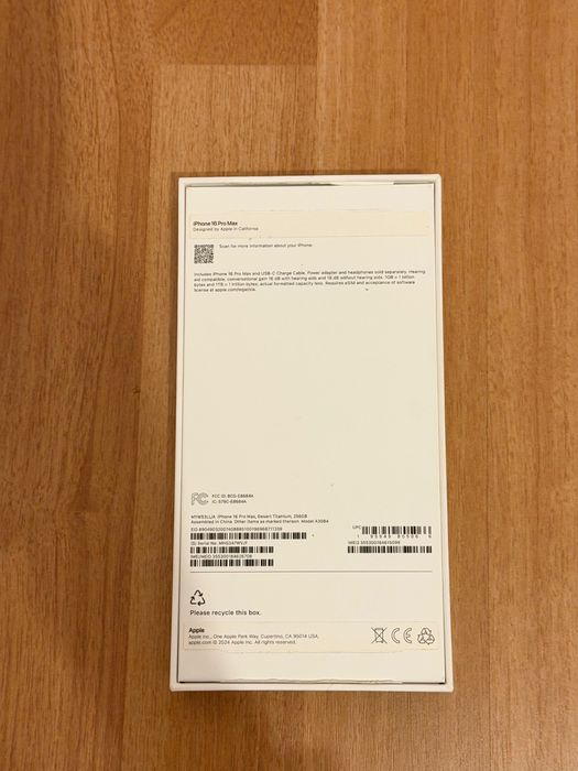 iPhone 16 Pro Max stare perfecta