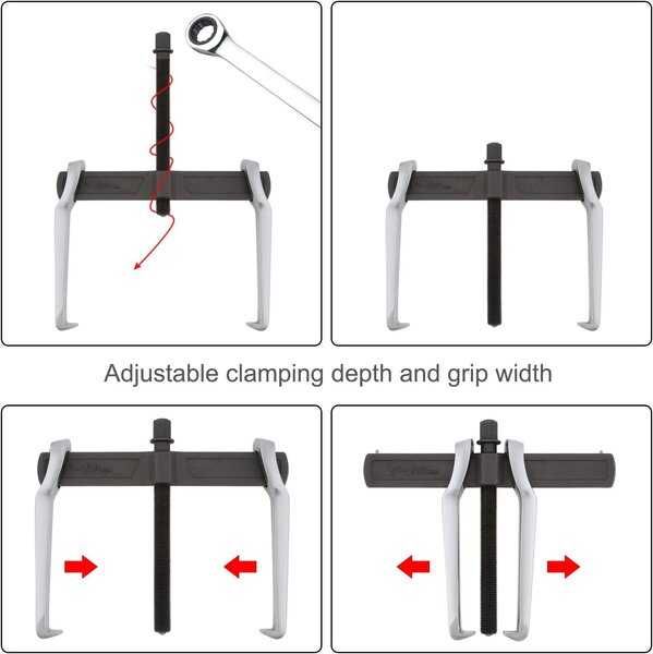 Скоба за лагери двураменна 100мм, 200мм, 250мм, 300мм, 350мм