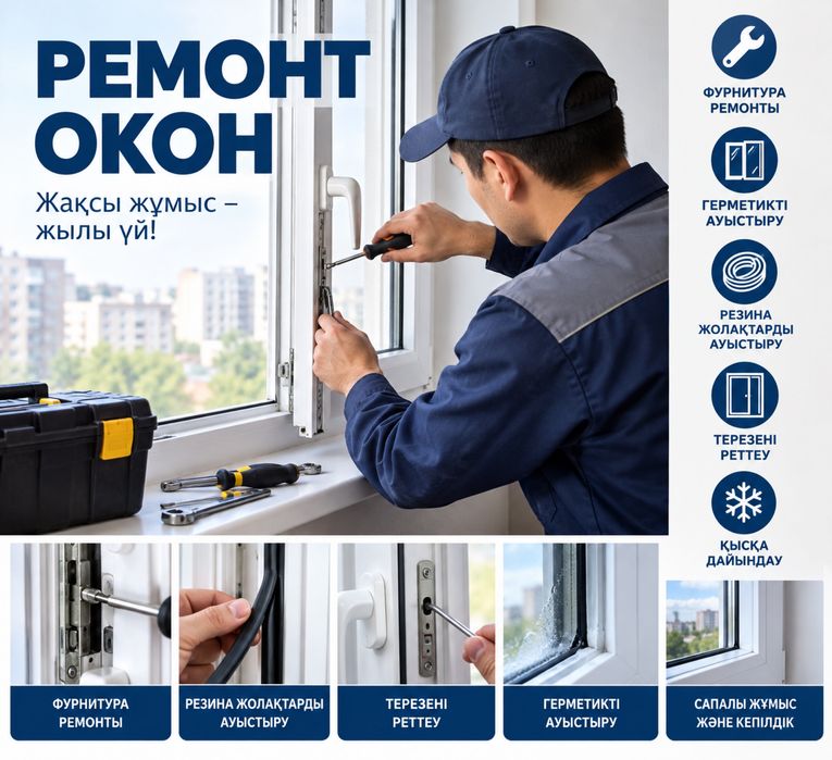 Ремонт окон и дверей