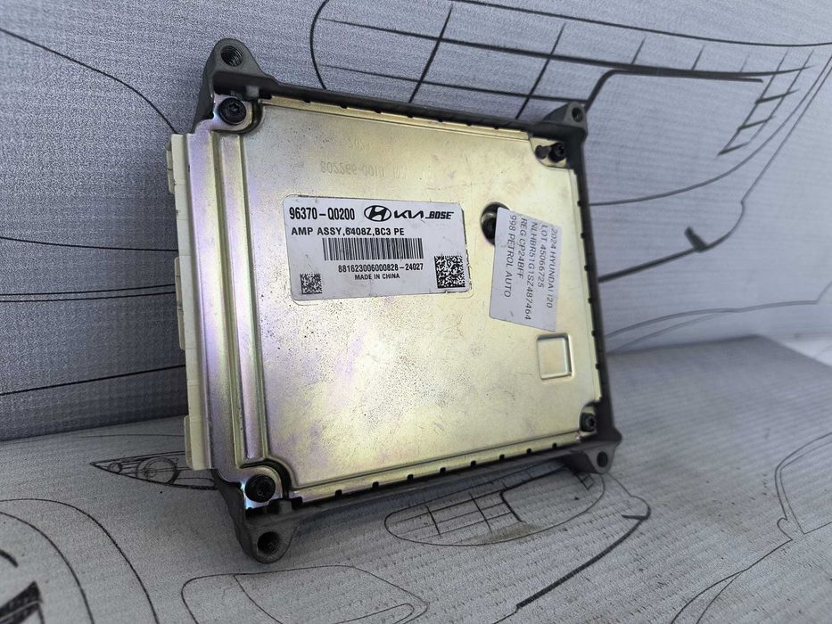 Stație Amplificare Audio / Amplificator BOSE Hyundai i20 2024 / 2020-2026 Cod OEM 96370-Q0200 (5G2)