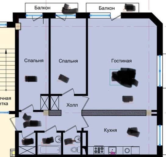 Продается 3/4/11 новостройка рядом с Максим Горького