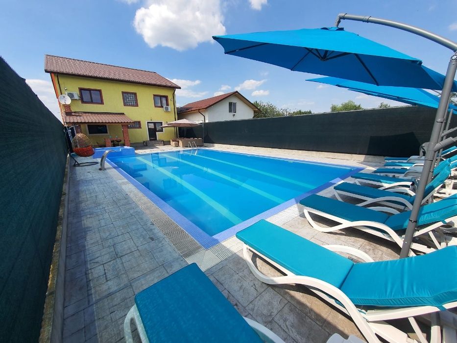 Vila petrecere de inchiriat, jacuzzi, sauna, piscina interioara
