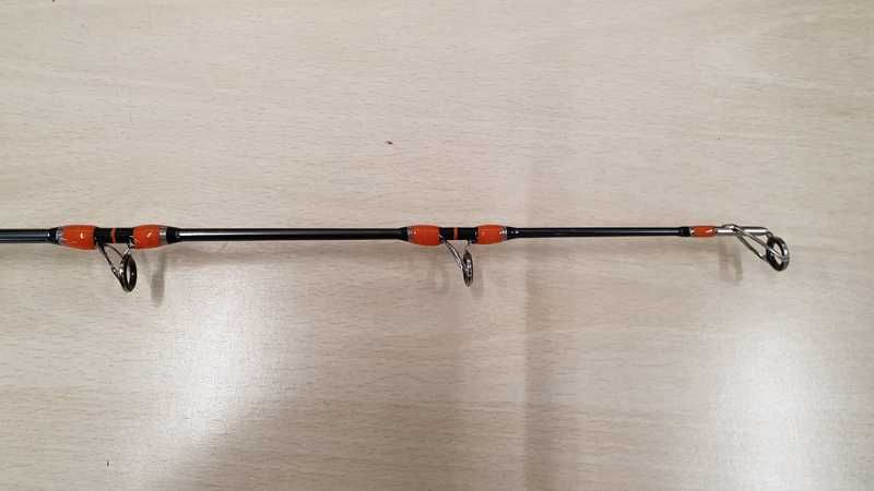 Карбонова въдица за тролинг и морски риболов Colmic Aventador