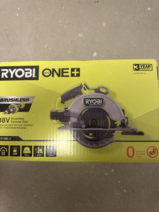 Ryobi brushless circular 18v